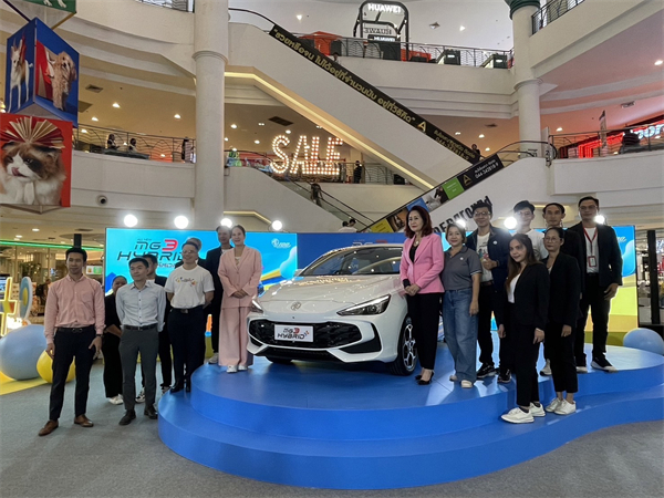 震撼登场！MG3 HYBRID + 泰国上市，树立新时代混合动力新标杆